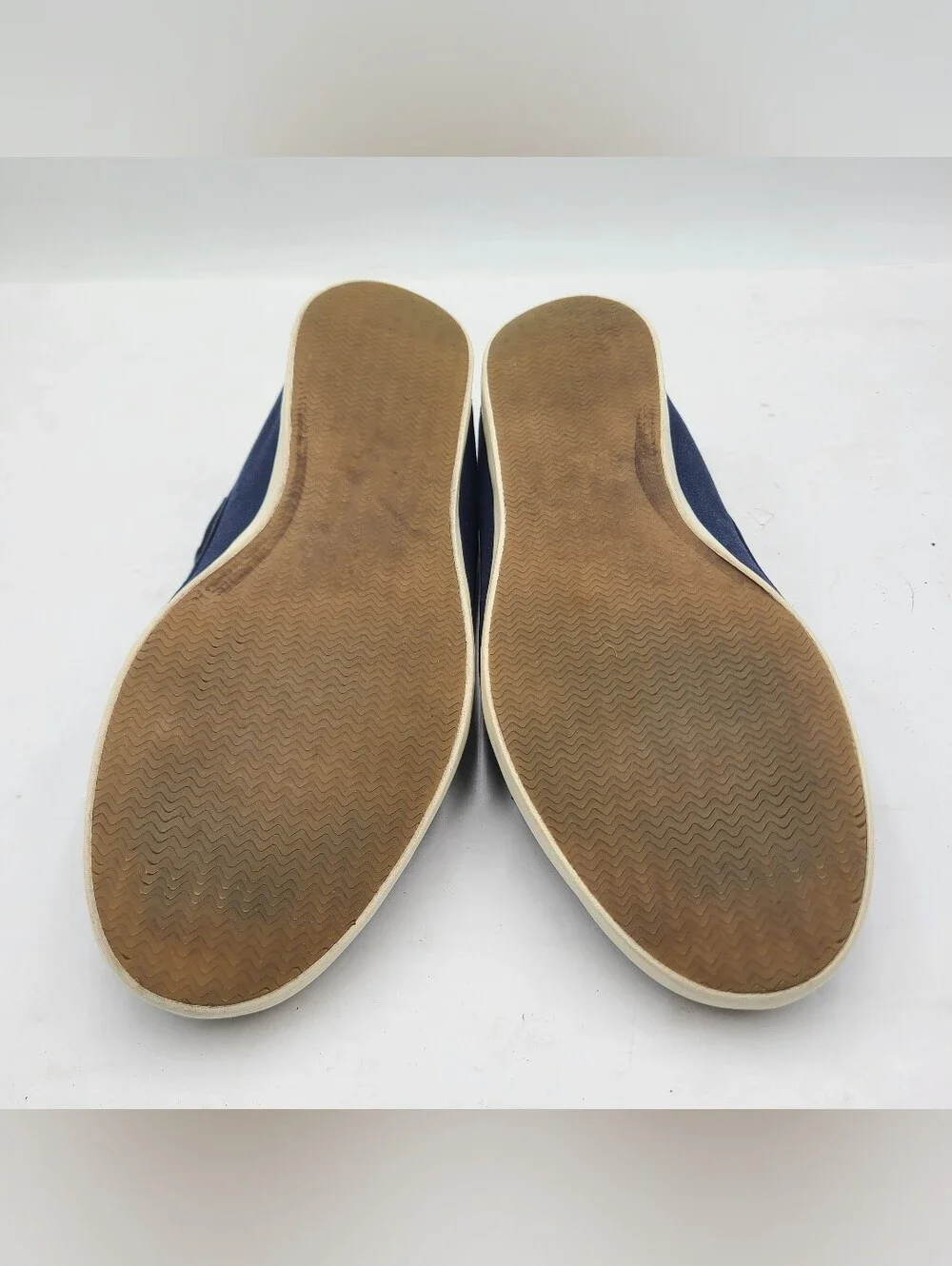 B52 LaCoste Slip On Canvas Shoes Galez Sport Blue Mens Sz 8 Sneaker